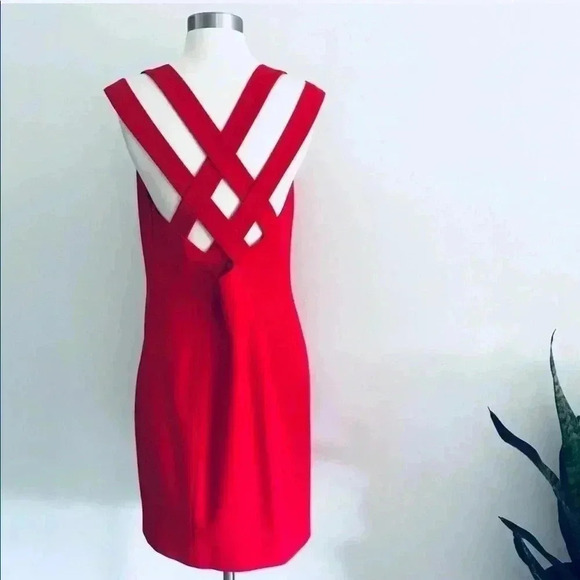 Laundry By Shelly Segal Dress Red - Picture 4 of 8